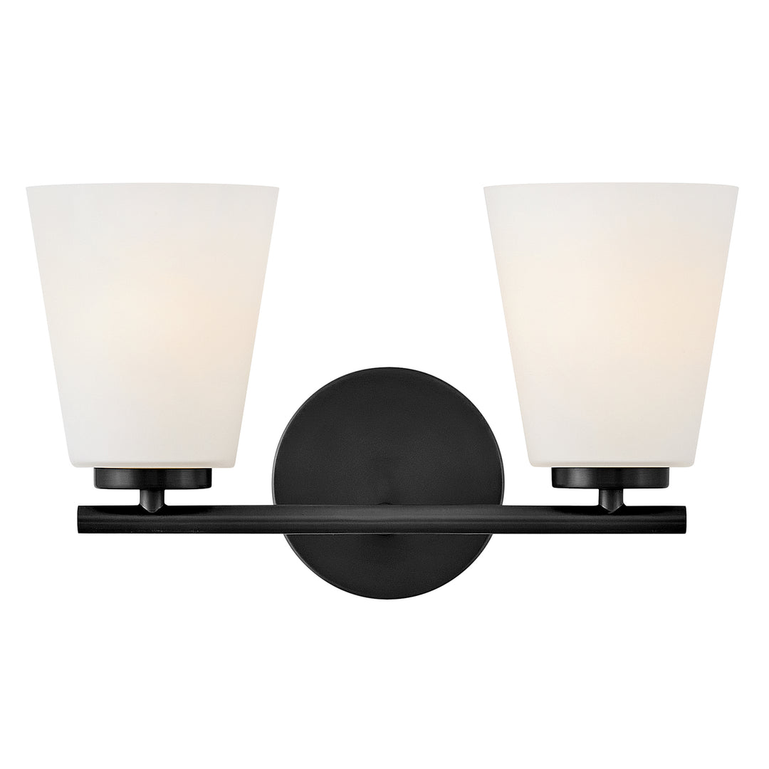 Small Two Light Vanity - 85422BK