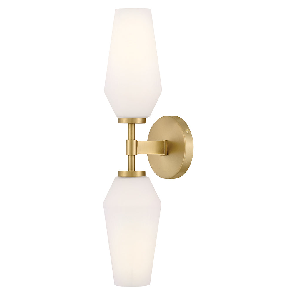 Large Two Light Sconce - 85505LCB