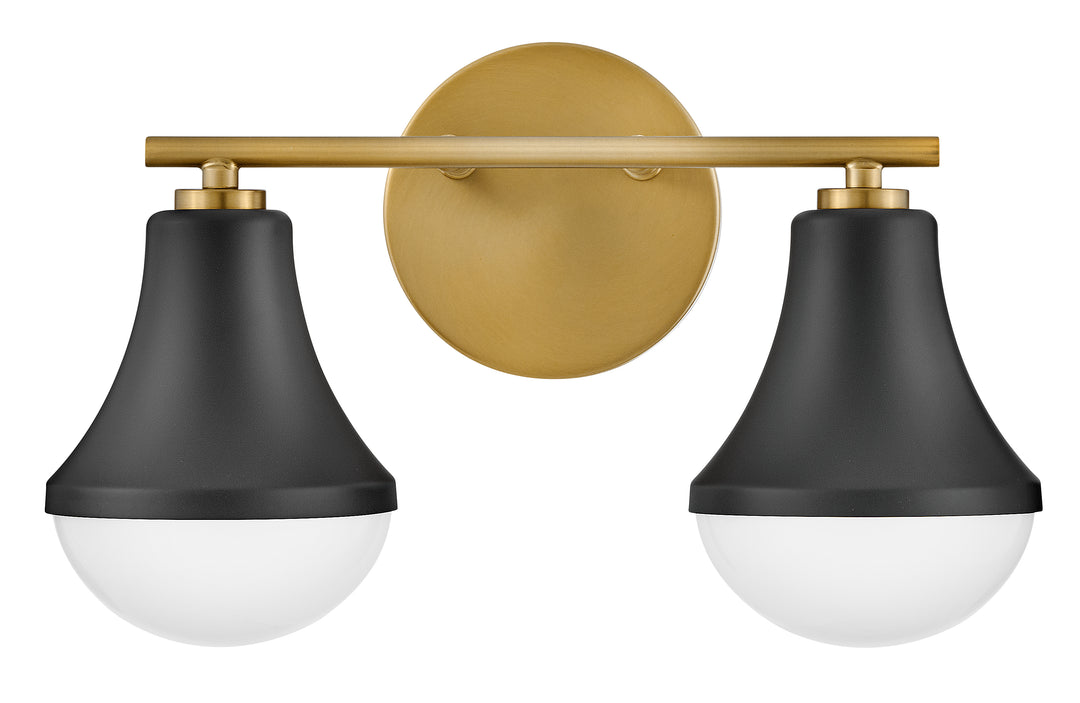 Small Two Light Vanity - 85512BK