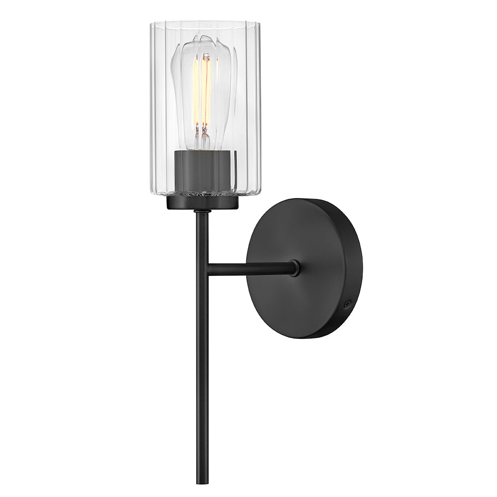 Medium Single Light Sconce - 85580BK