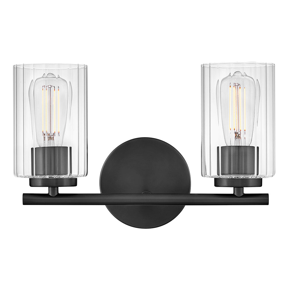 Small Two Light Vanity - 85582BK