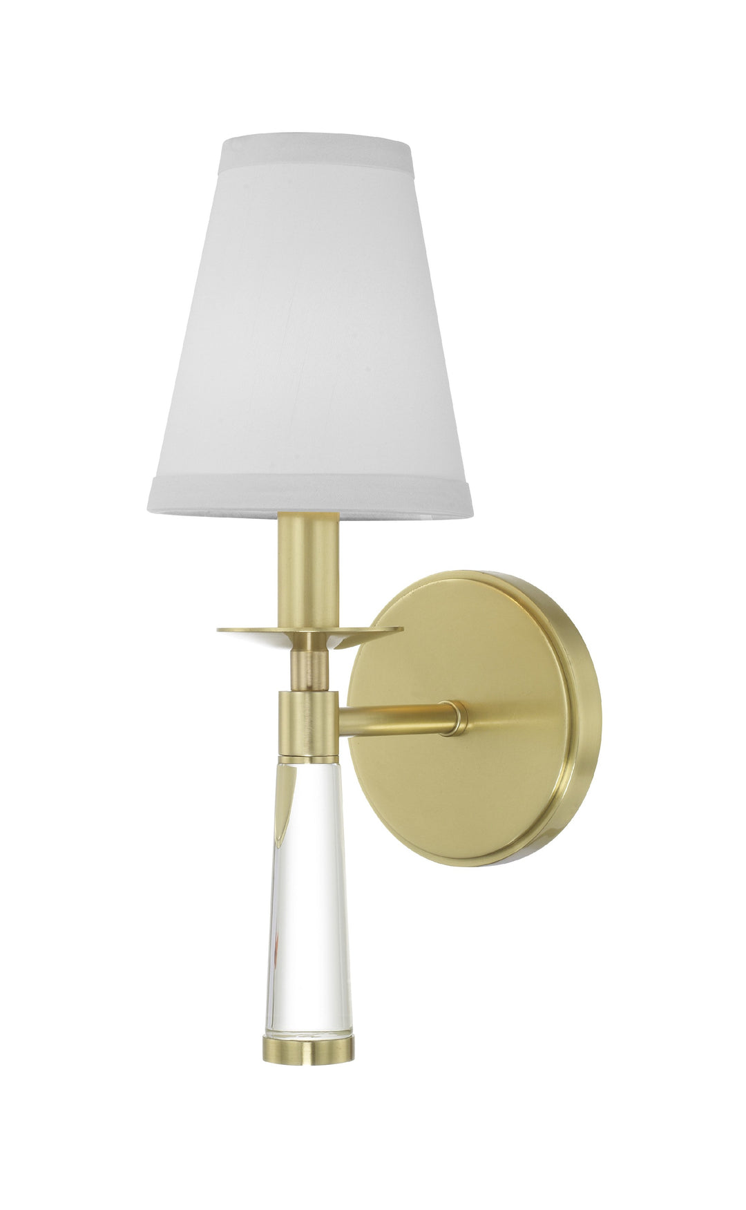 Baxter 1 Light Aged Brass Sconce