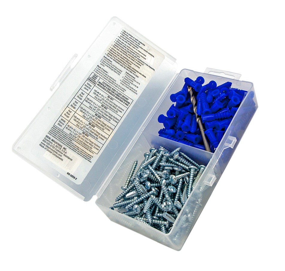 FLANG ANCHOR KIT, BLUE  10