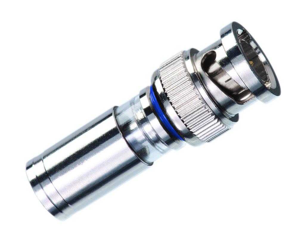 RG-6 BNC COMPRESSION CONN 4-PK
