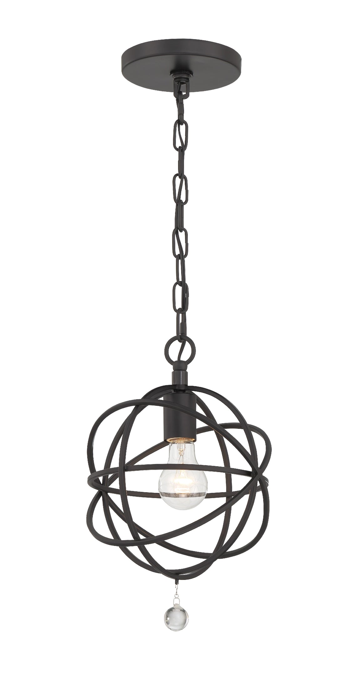 Solaris 1 Light Black Mini Pendant