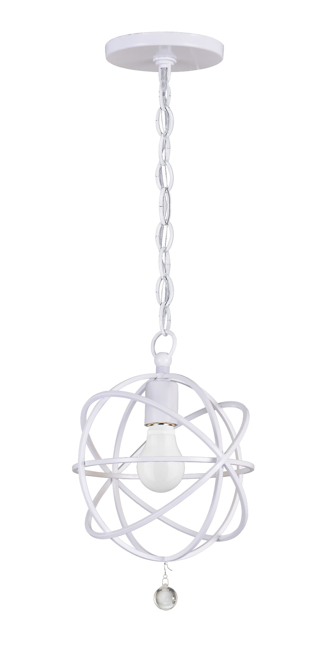 Solaris 1 Light Wet White Mini Pendant