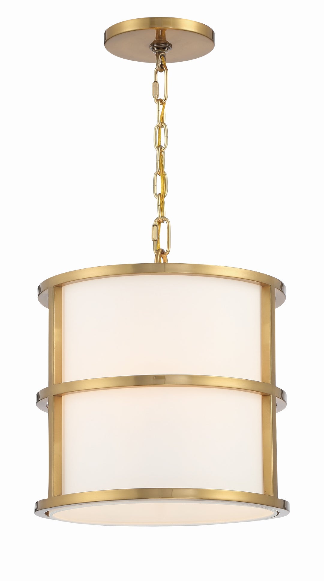 Brian Patrick Flynn Hulton 3 Light Luxe Gold Mini Pendant