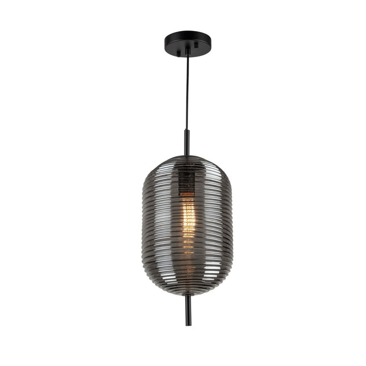 Vita Collection 1-Light Pendant Black