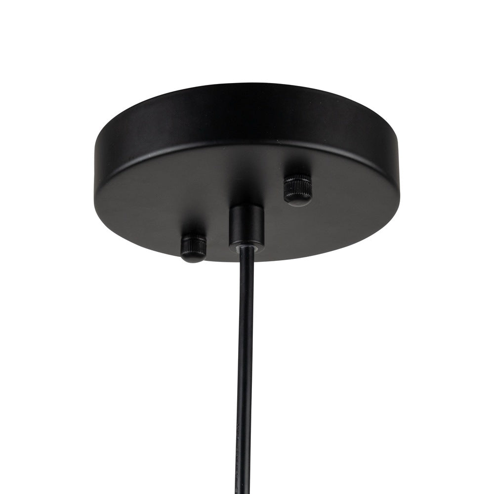 Vita Collection 1-Light Pendant Black