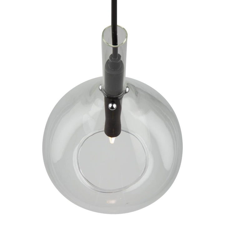 Conic 1 Light Pendant Black