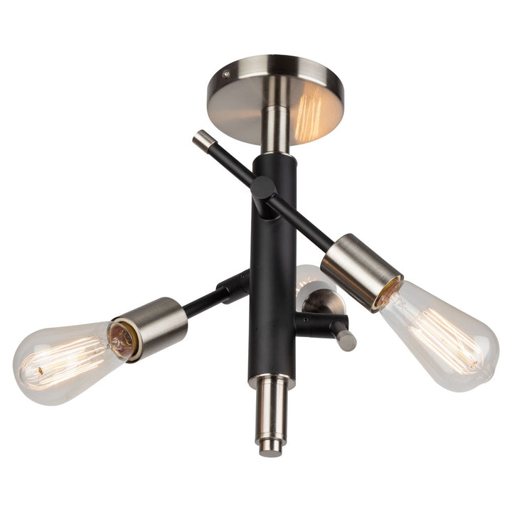 Truro 3 Light Semi-Flush Mount