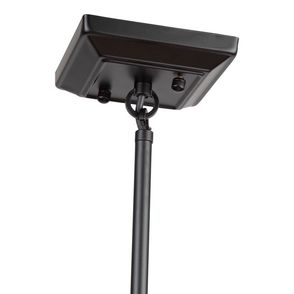 Sunburst 12 Light Chandelier (Matte Black & Chrome)