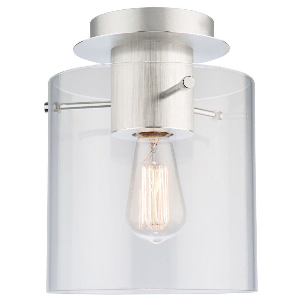 Henley 3 Light Flush Mount (Brushed Aluminum)