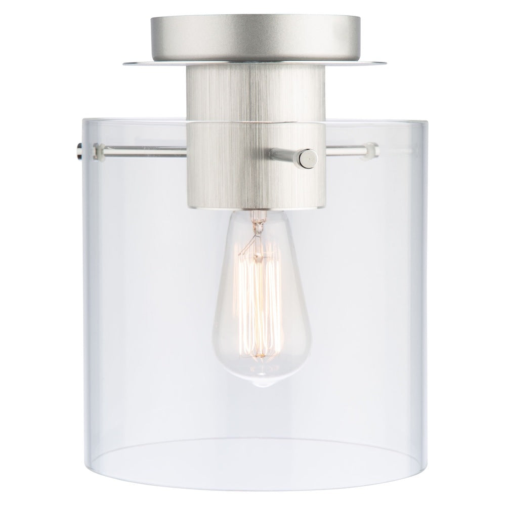 Henley 3 Light Flush Mount (Brushed Aluminum)