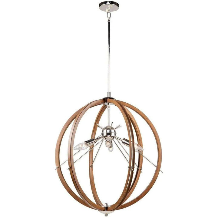 Abbey 6 Light Semi Flush Mount
