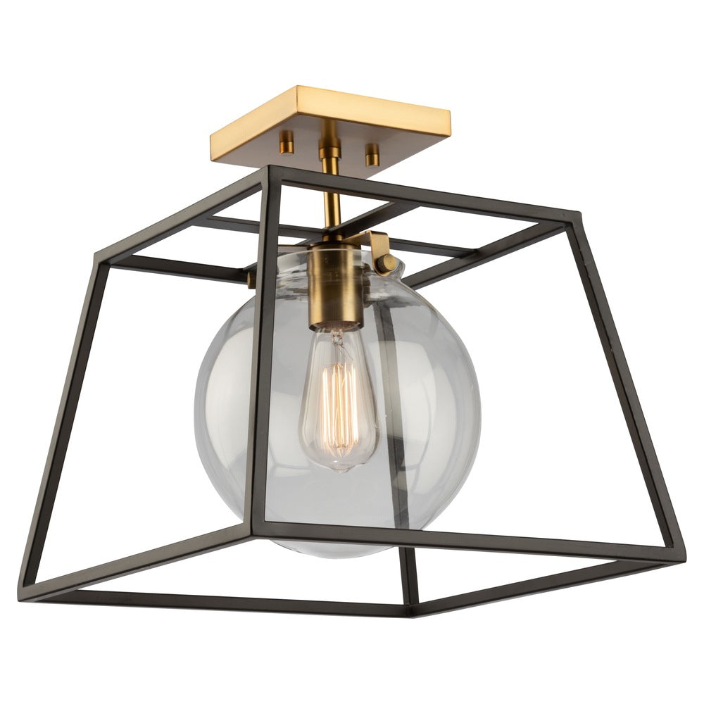 Bridegtown 1  Light Semi-Flush Mount