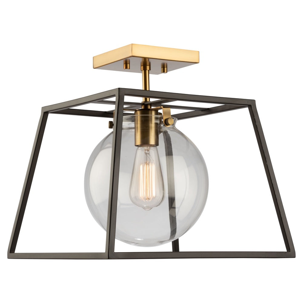 Bridegtown 1  Light Semi-Flush Mount