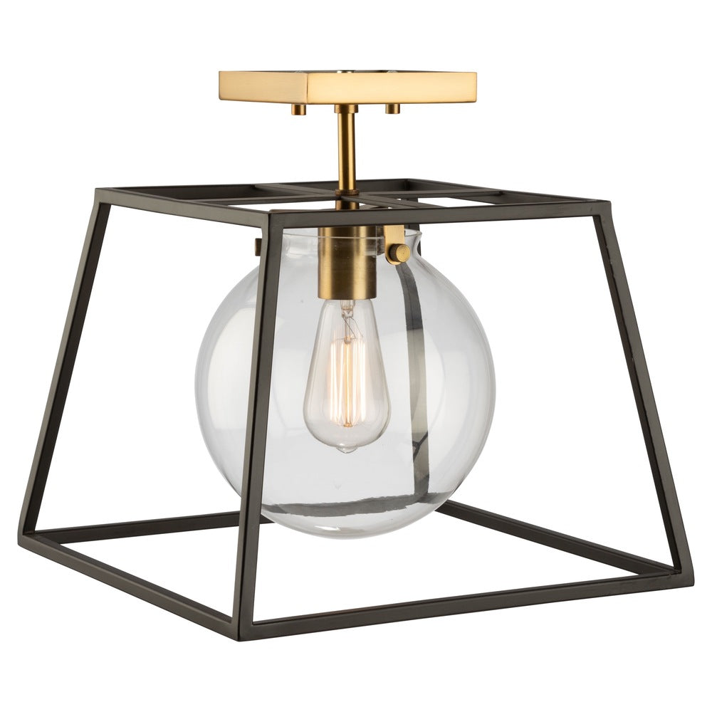 Bridegtown 1  Light Semi-Flush Mount