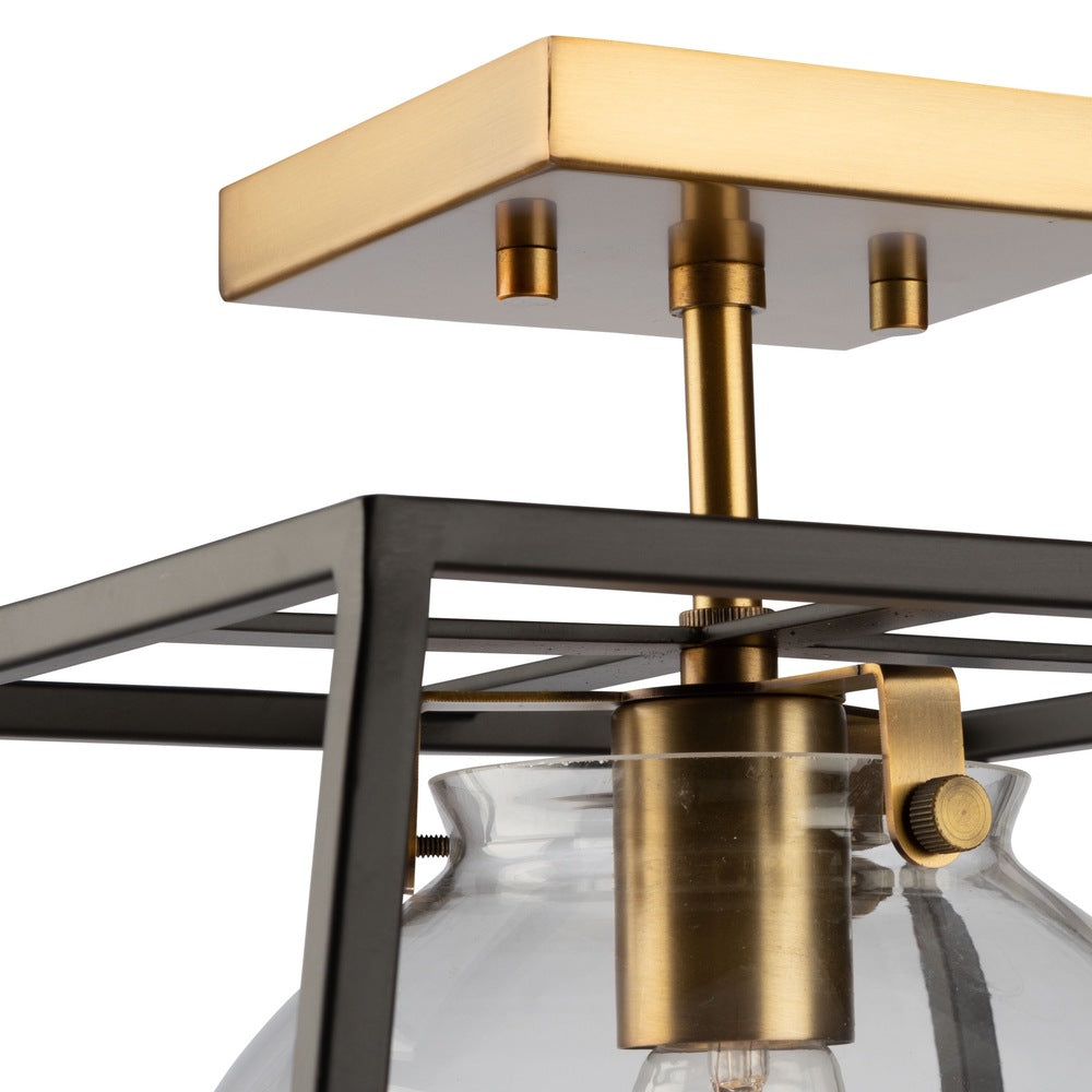 Bridegtown 1  Light Semi-Flush Mount