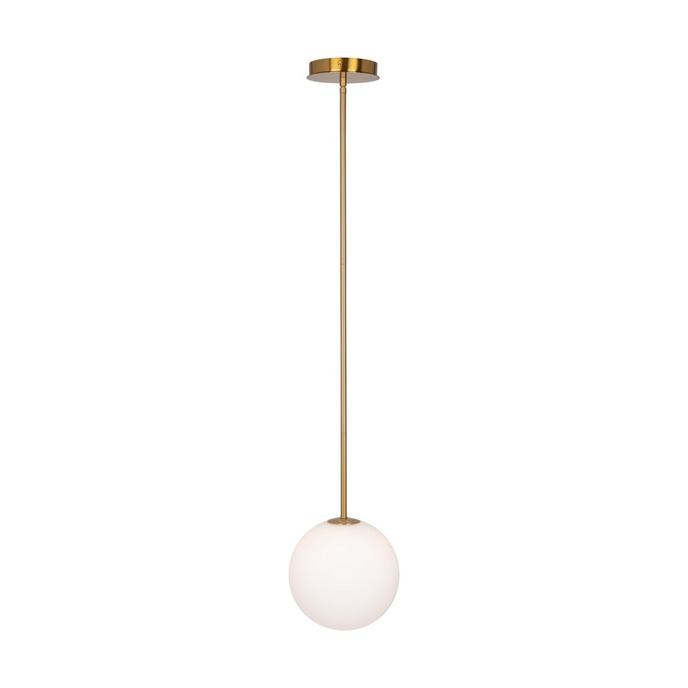 Aurelia Collection 1-Light Pendant Brass