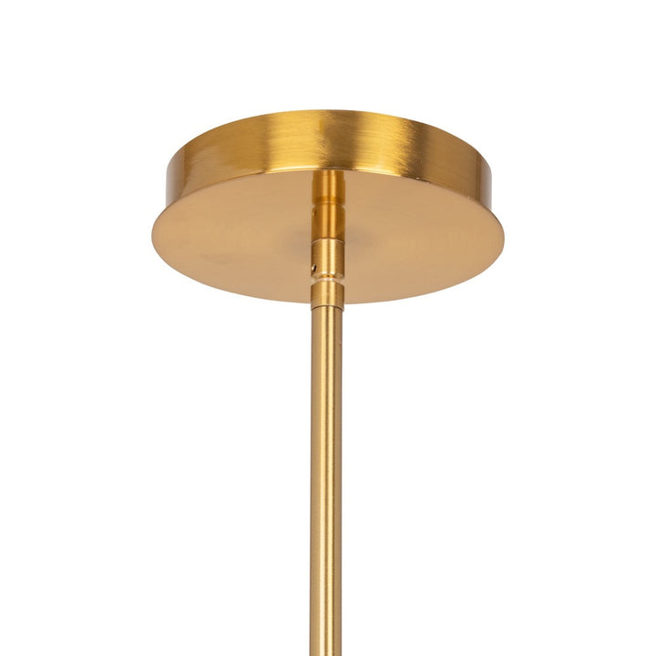 Aurelia Collection 1-Light Pendant Brass