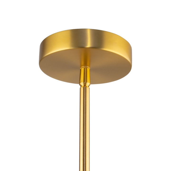 Burford Collection 1-Light Pendant Brass & Black