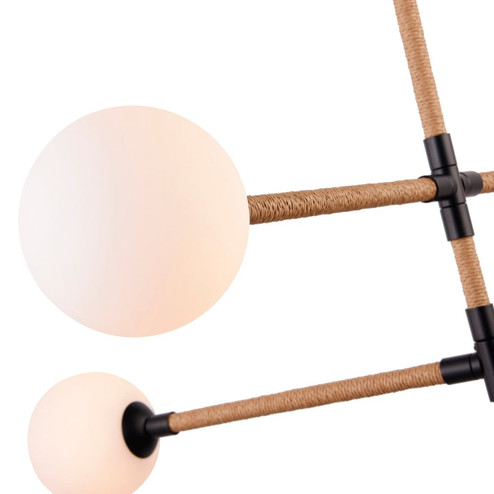 Capilano Collection 4-Light Chandelier Black