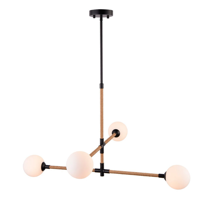 Capilano Collection 4-Light Chandelier Black