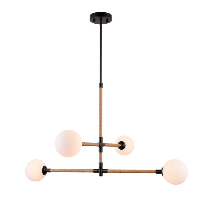 Capilano Collection 4-Light Chandelier Black