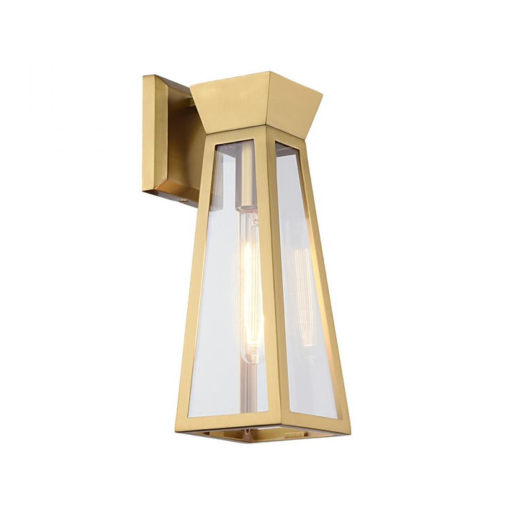 Lucian Wall Sconce Brushed Brass