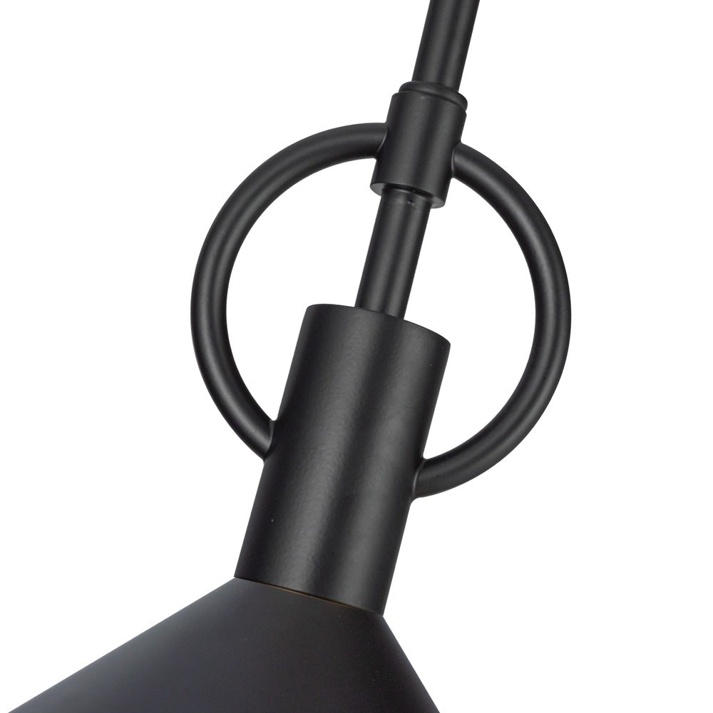 Abruzzo Collection 1-Light Pendant Black