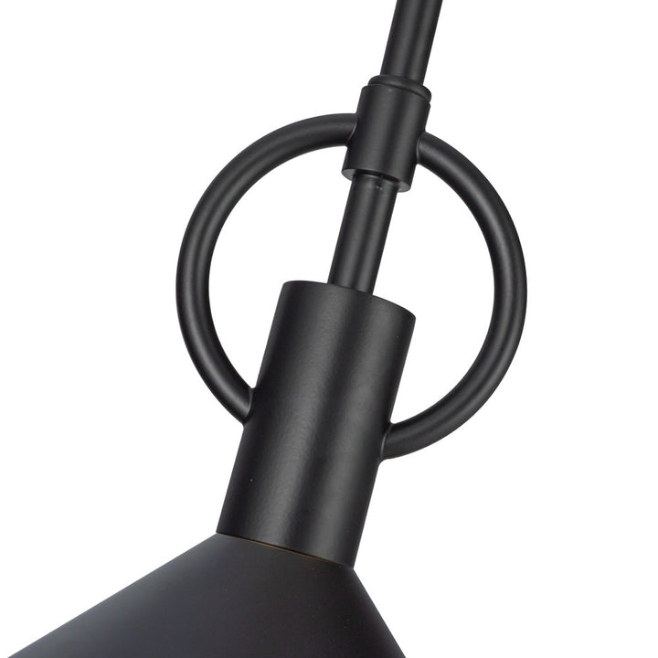 Abruzzo Collection 1-Light Pendant Black