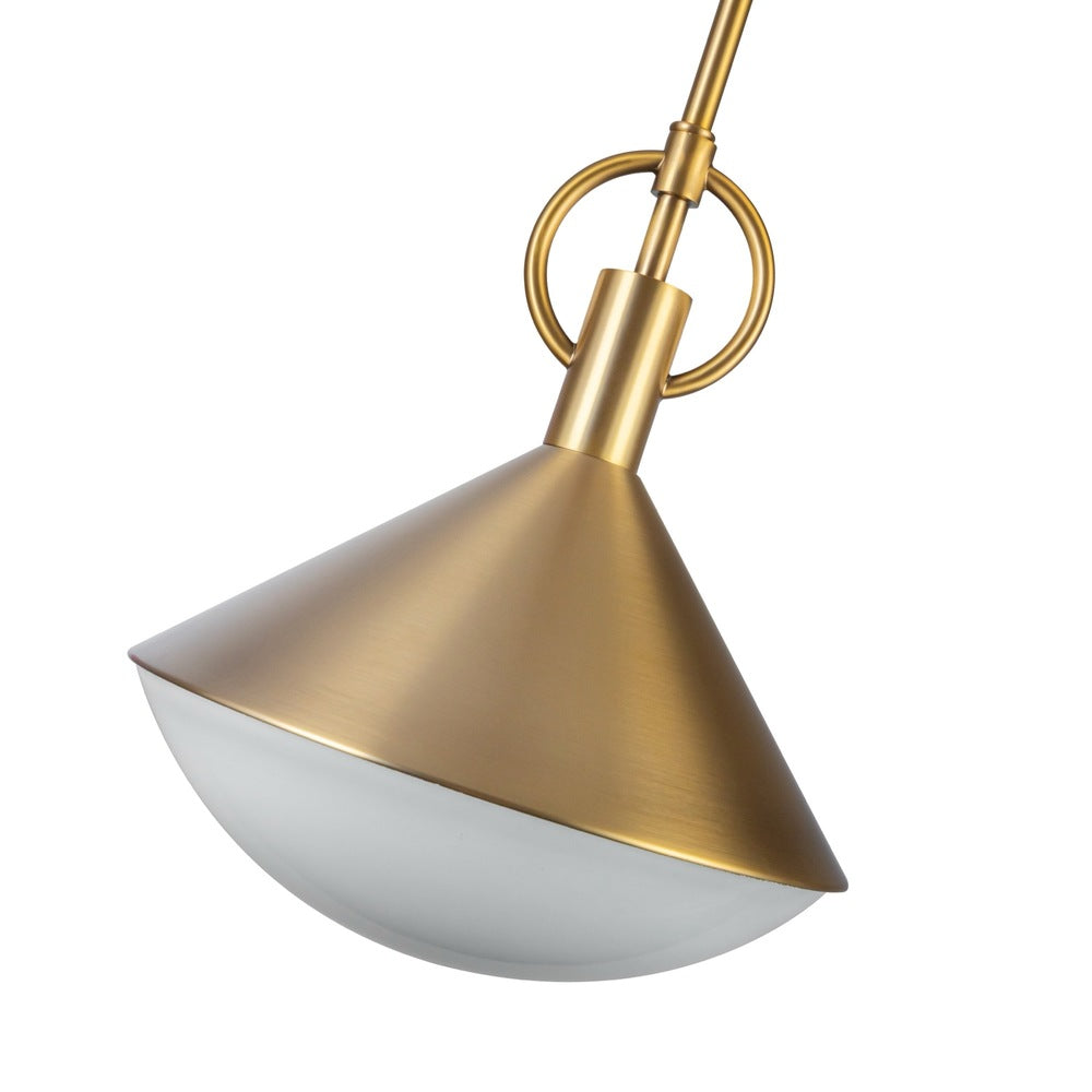 Abruzzo Collection 1-Light Pendant Brass