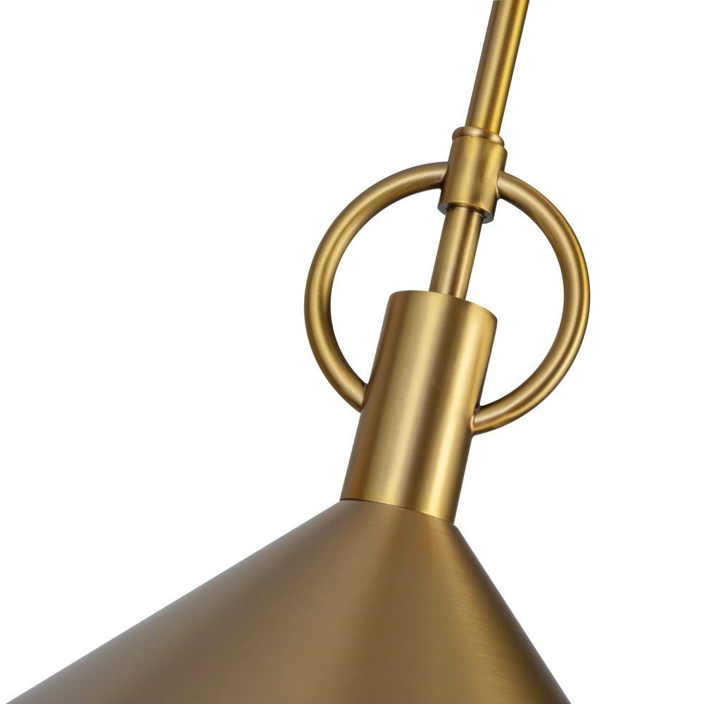 Abruzzo Collection 1-Light Pendant Brass