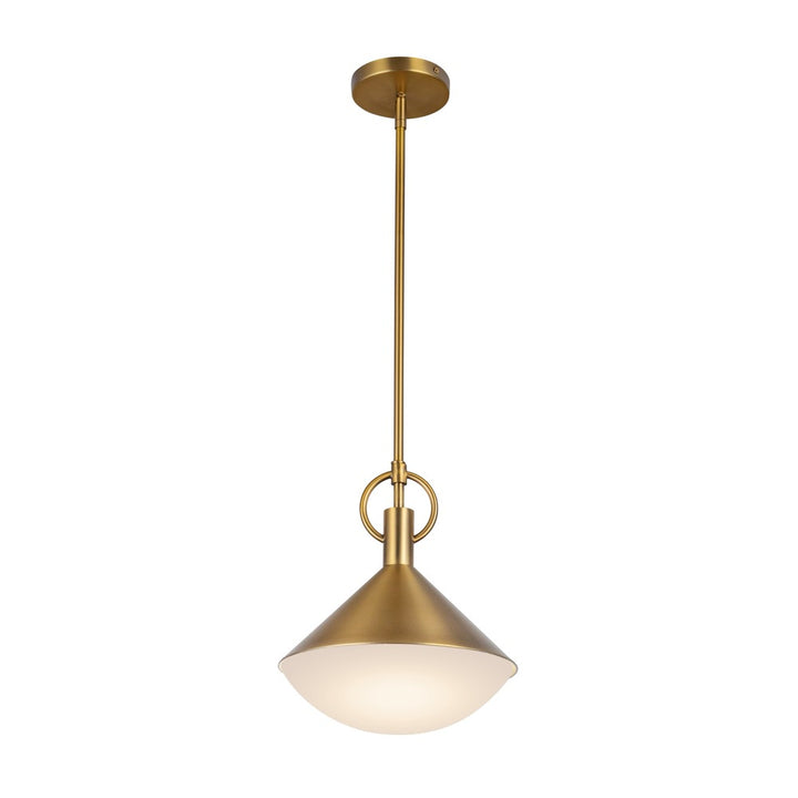 Abruzzo Collection 1-Light Pendant Brass