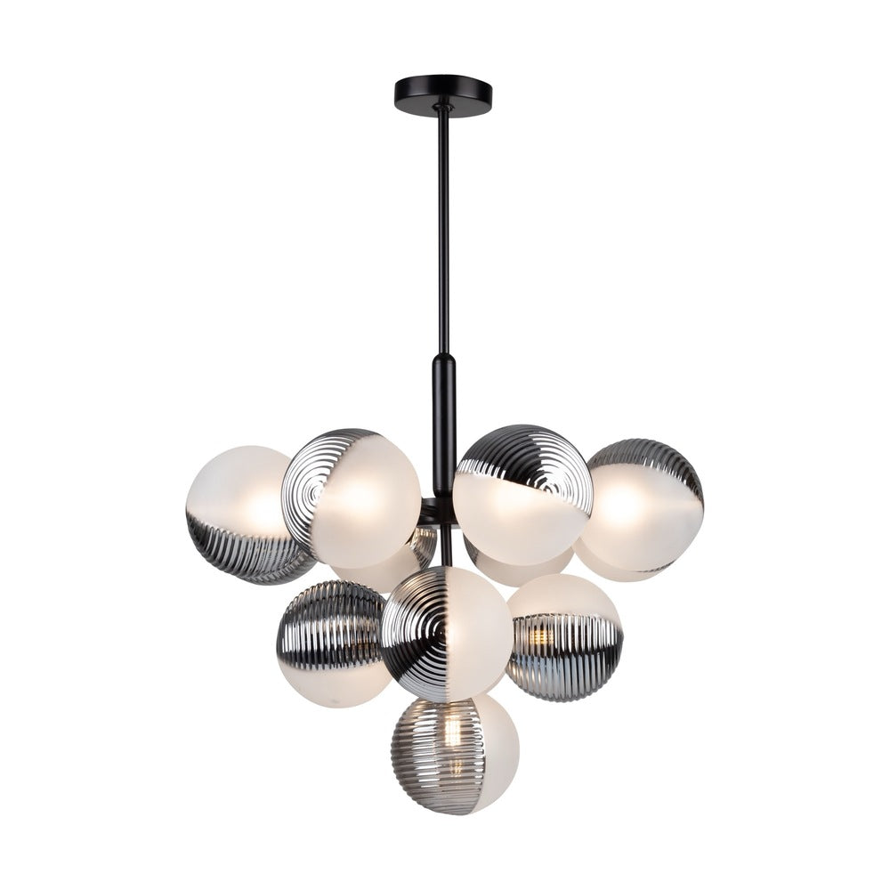 Bolla Collection 13-Light Chandelier Black