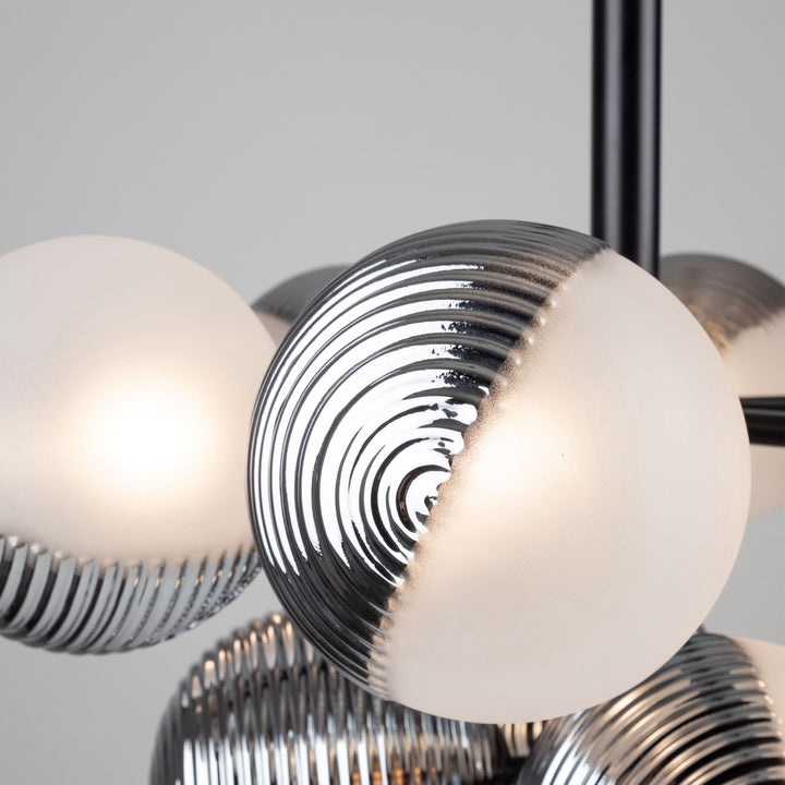 Bolla Collection 13-Light Chandelier Black