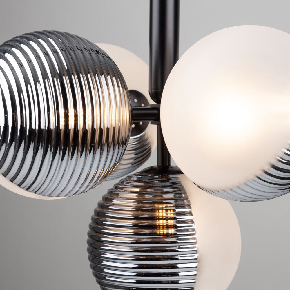 Bolla Collection 5-Light Pendant Black