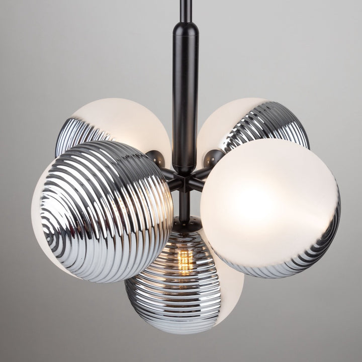Bolla Collection 5-Light Pendant Black
