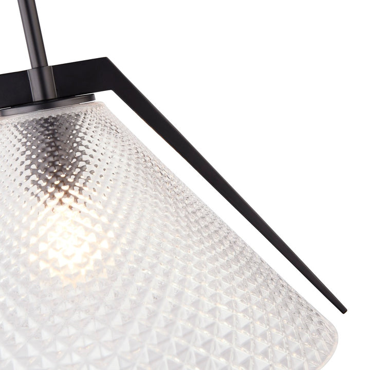 Baltic Collection 1-Light Pendant Black
