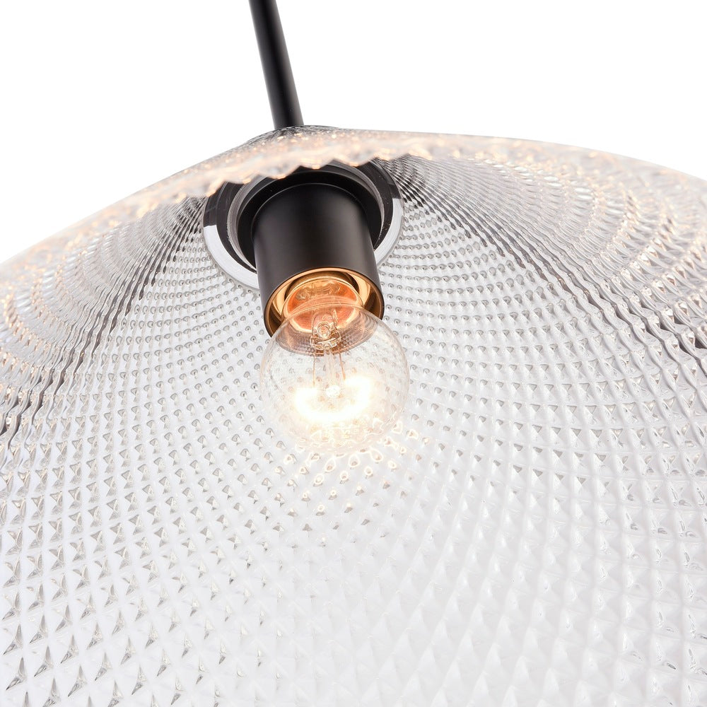 Baltic Collection 1-Light Pendant Black