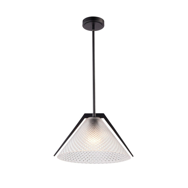 Baltic Collection 1-Light Pendant Black