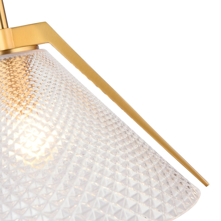 Baltic Collection 1-Light Pendant Brass