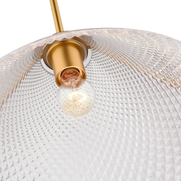 Baltic Collection 1-Light Pendant Brass