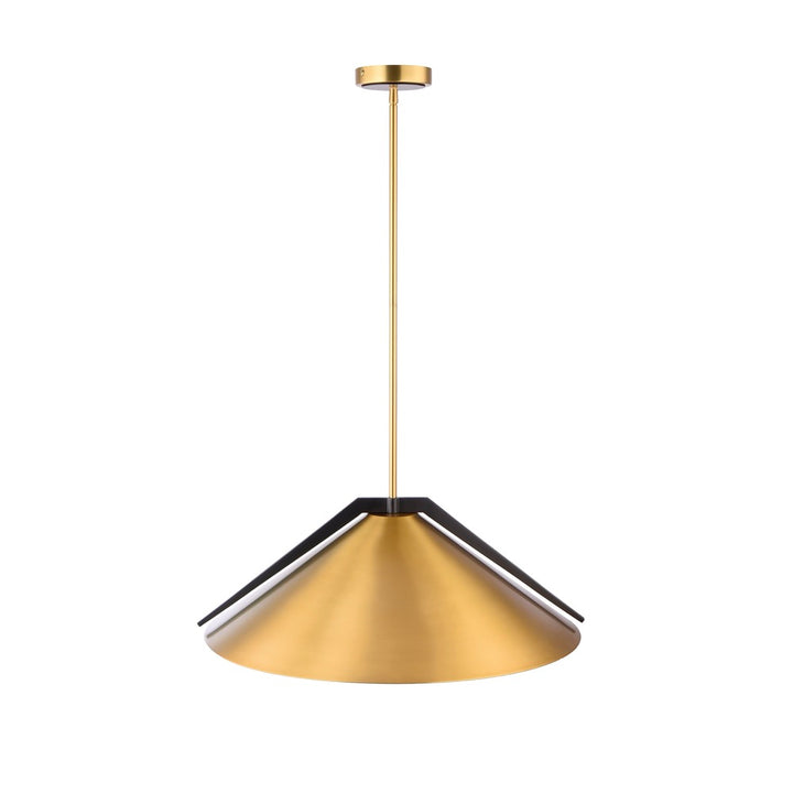 Baltic Collection 3-Light Pendant Brass and black
