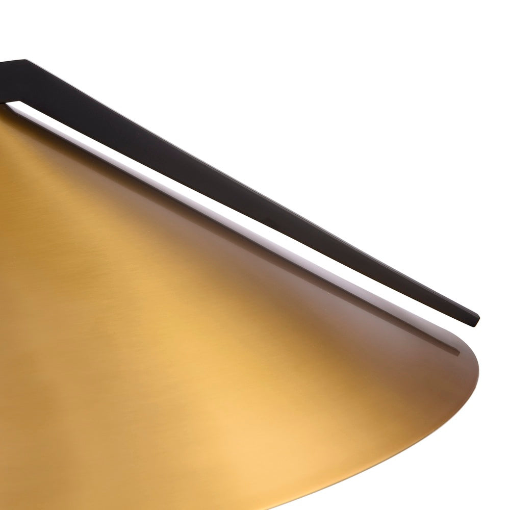 Baltic Collection 3-Light Pendant Brass and black