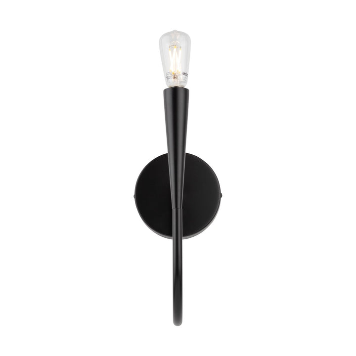 Bronte Collection 1-Light Sconce Black