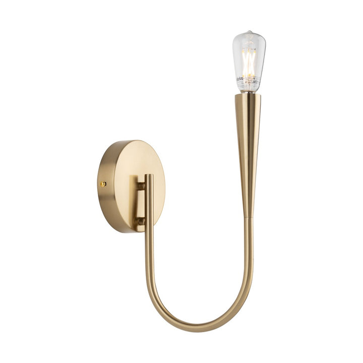 Bronte Collection 1-Light Sconce Brass