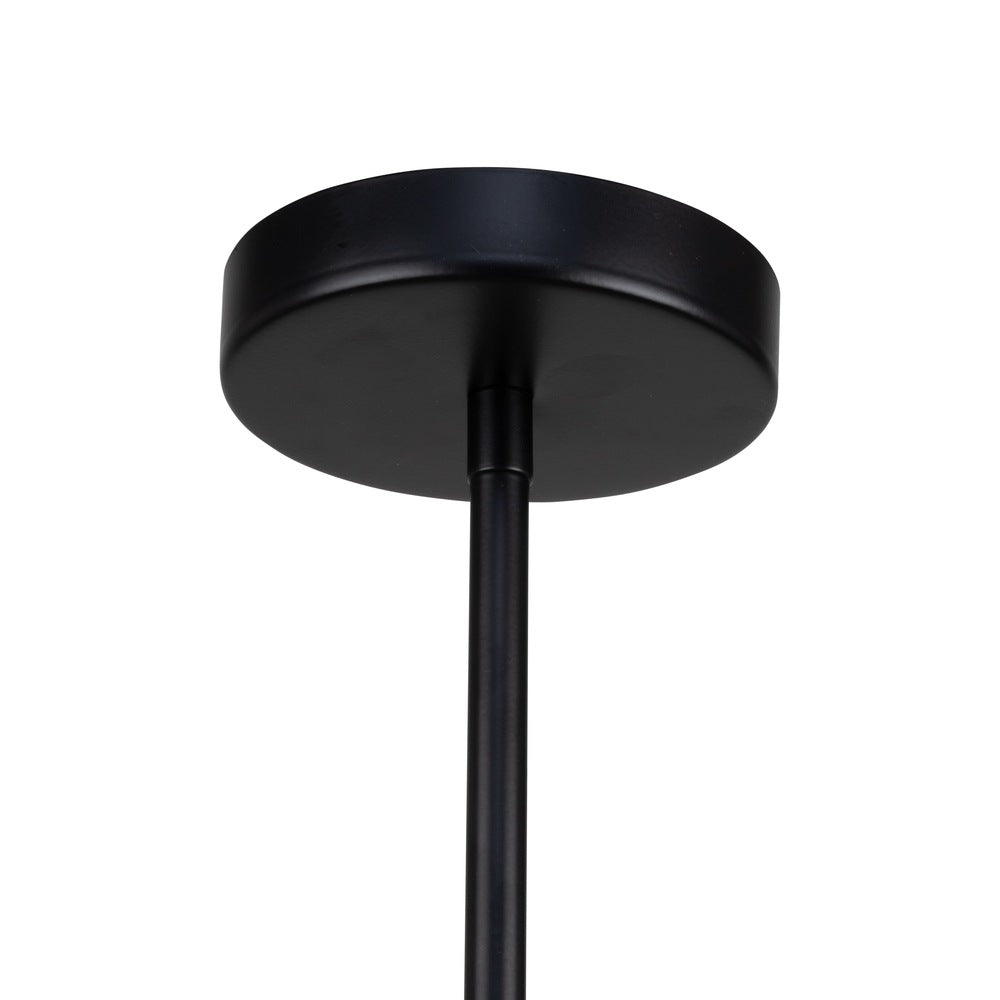 Bronte Collection 6-Light Chandelier Black