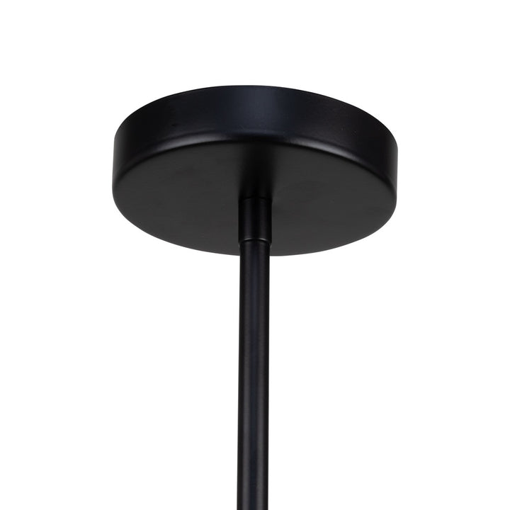 Bronte Collection 6-Light Chandelier Black